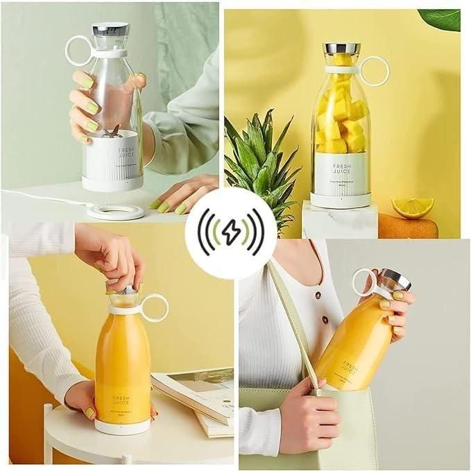 QuickBlend™ Travel Juicer – Rechargeable & Lightweight