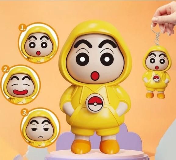 Shinchan’s Magic Keychain – Change Faces, Change Moods!