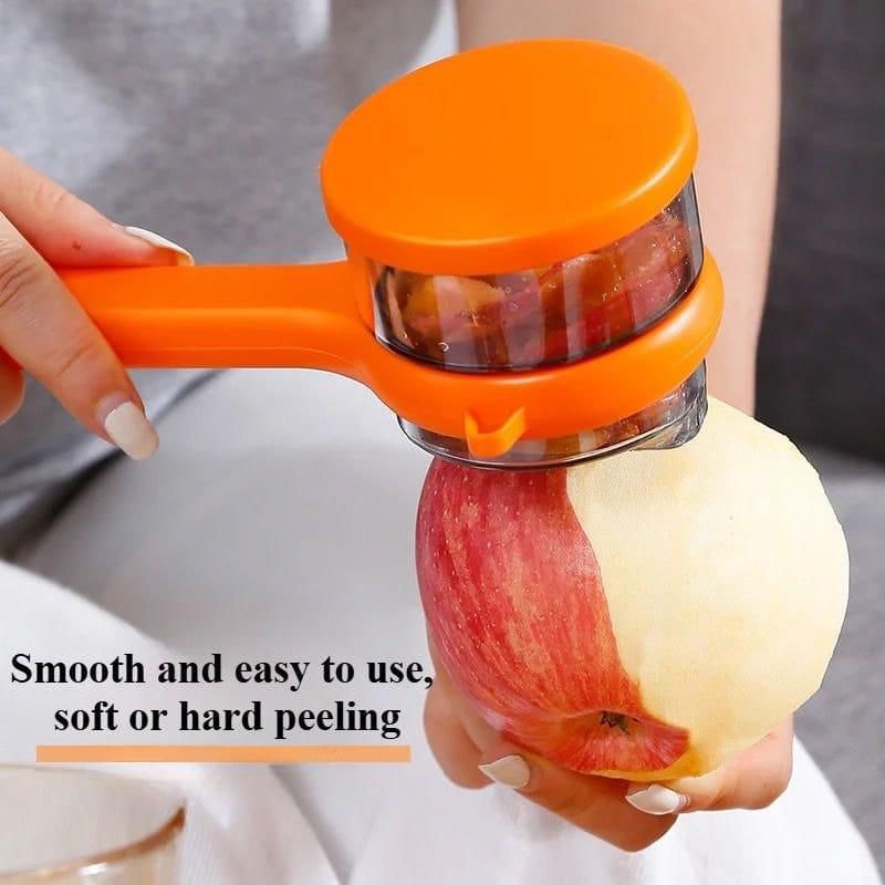 Mess-Free Magic Peeler – Peel, Store & Save Time