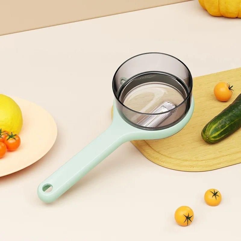 Mess-Free Magic Peeler – Peel, Store & Save Time