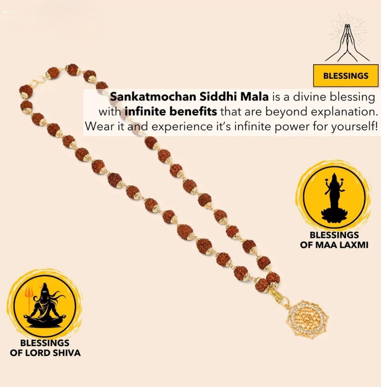 Powerful Sankatmochan Siddhi Mala for Success & Positivity